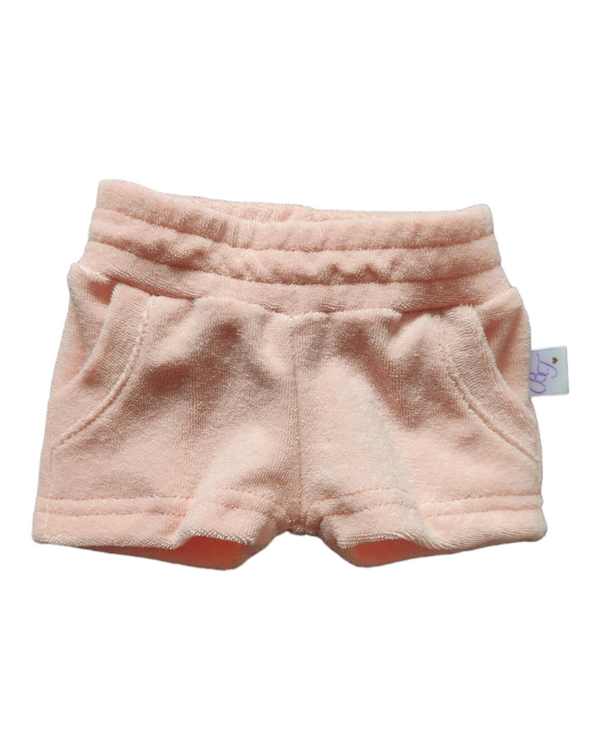 Shortje ByTasha badstof babyroze