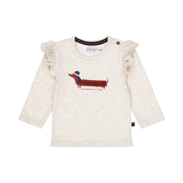 Longsleeve met hondje Dirkje