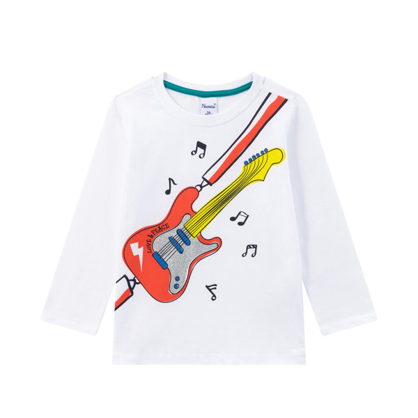 Longsleeve met gitaar