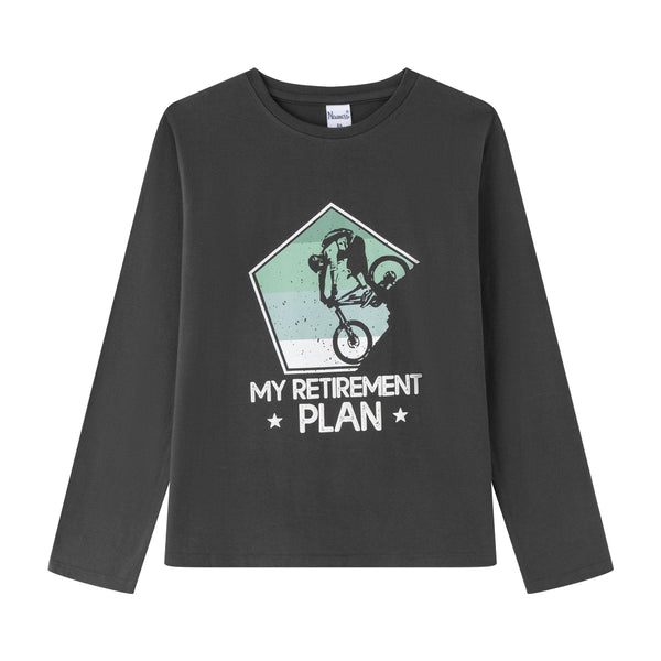 Stoere longsleeve met BMX